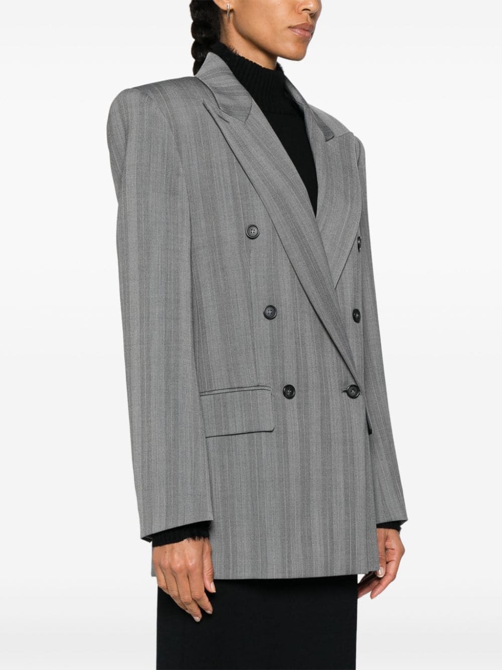 MAX MARA SPORTMAX Wool Double-Breasted Jacket for Women