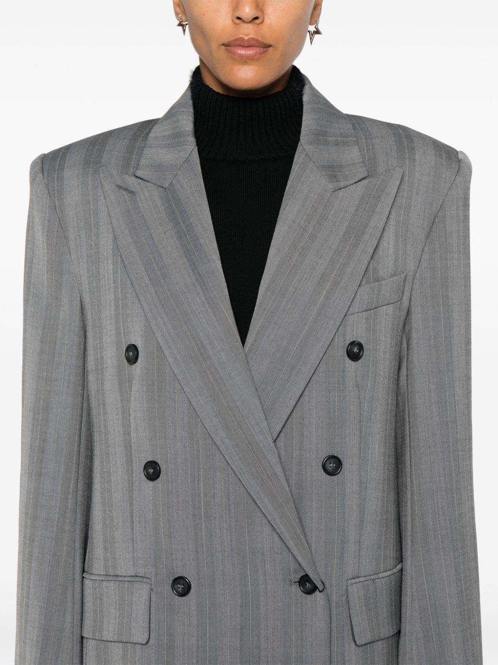MAX MARA SPORTMAX Wool Double-Breasted Jacket for Women