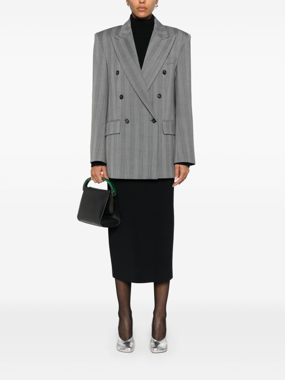 MAX MARA SPORTMAX Wool Double-Breasted Jacket for Women