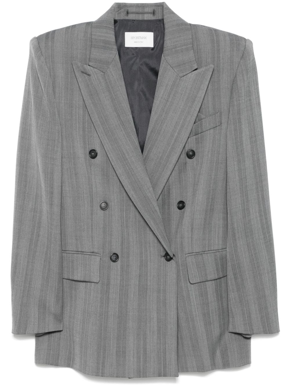 MAX MARA SPORTMAX Wool Double-Breasted Jacket for Women