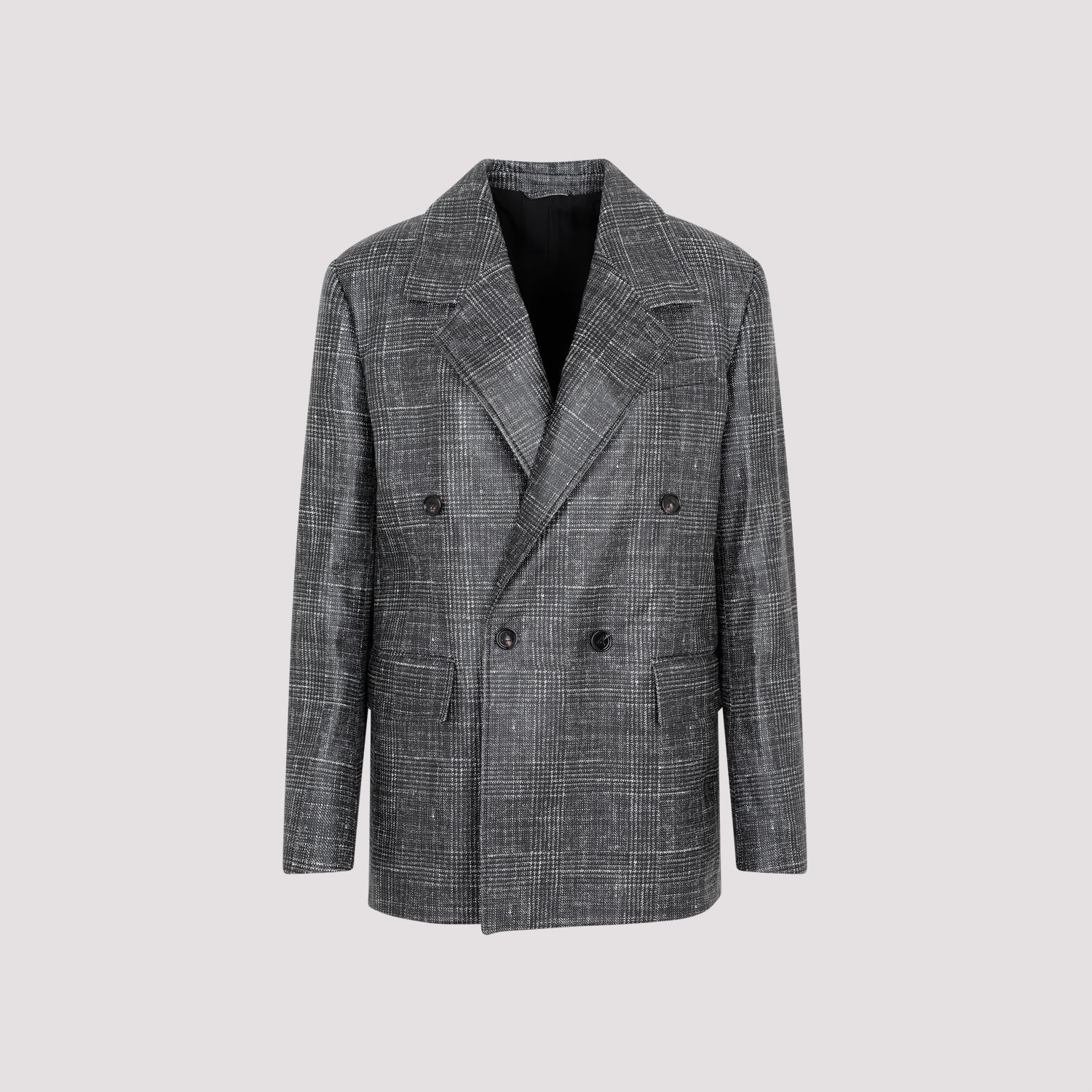 BOTTEGA VENETA Printed Leather Jacket for Men