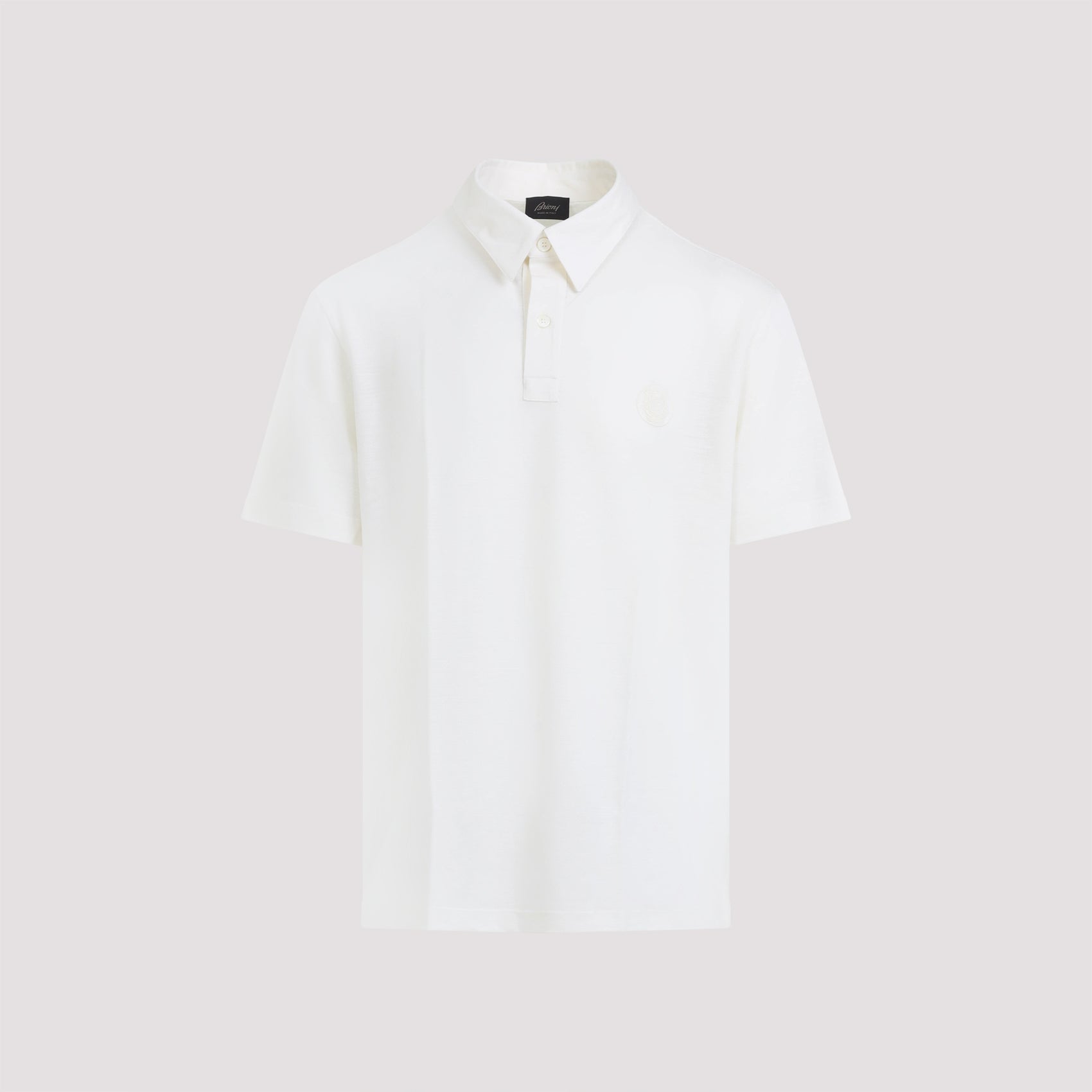 BRIONI Luxury Wool Polo for Men - FW25 Collection