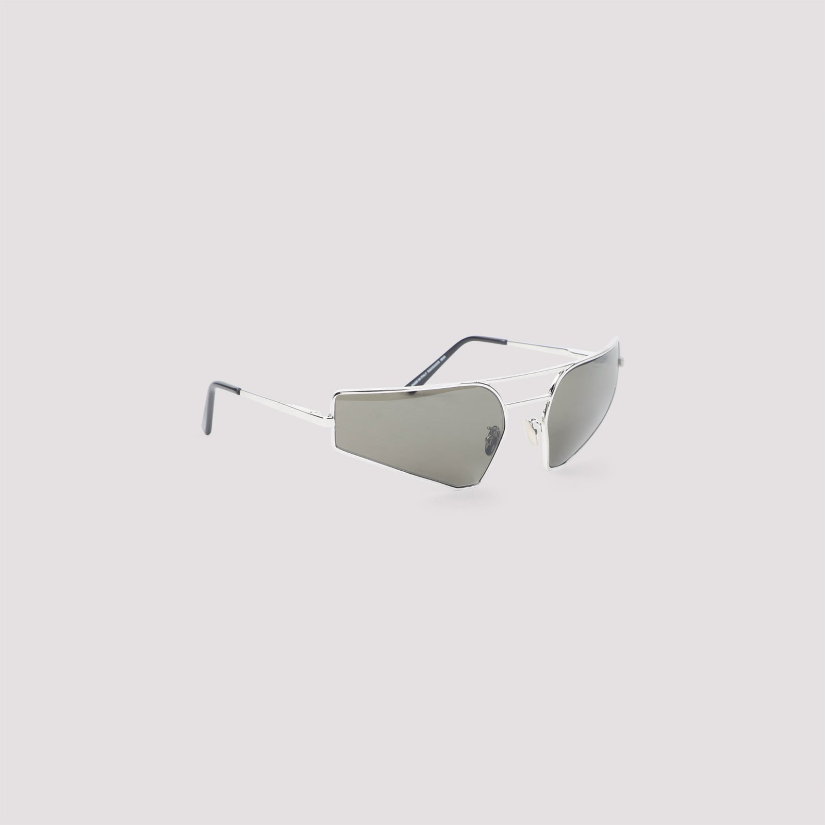 RICK OWENS Prong Silver Sunglasses