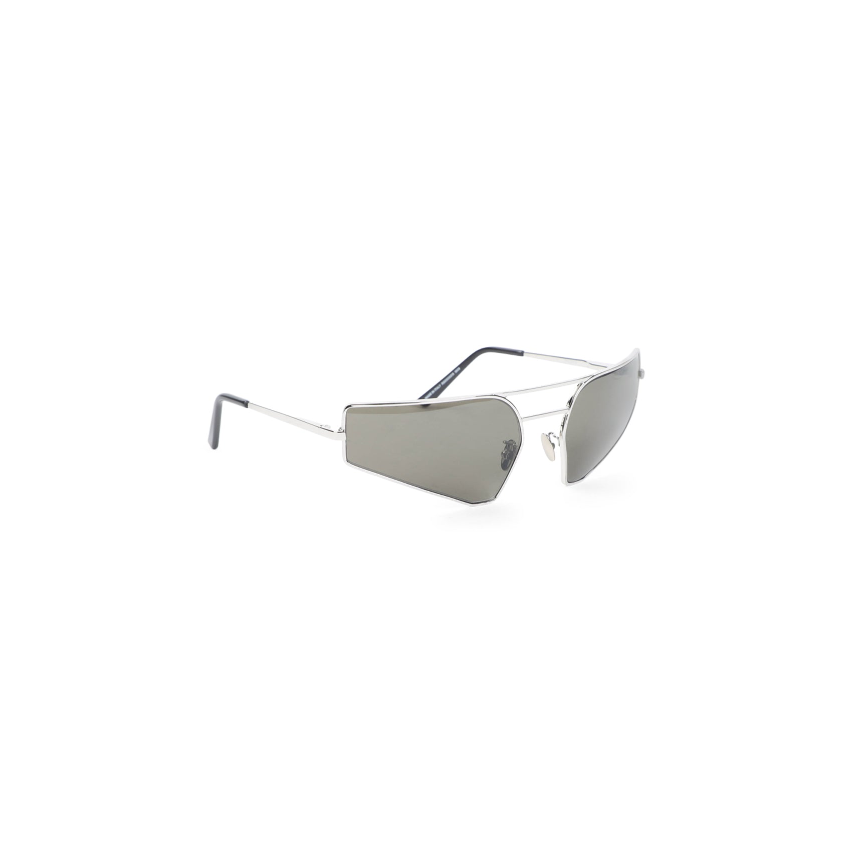 RICK OWENS Prong Silver Sunglasses