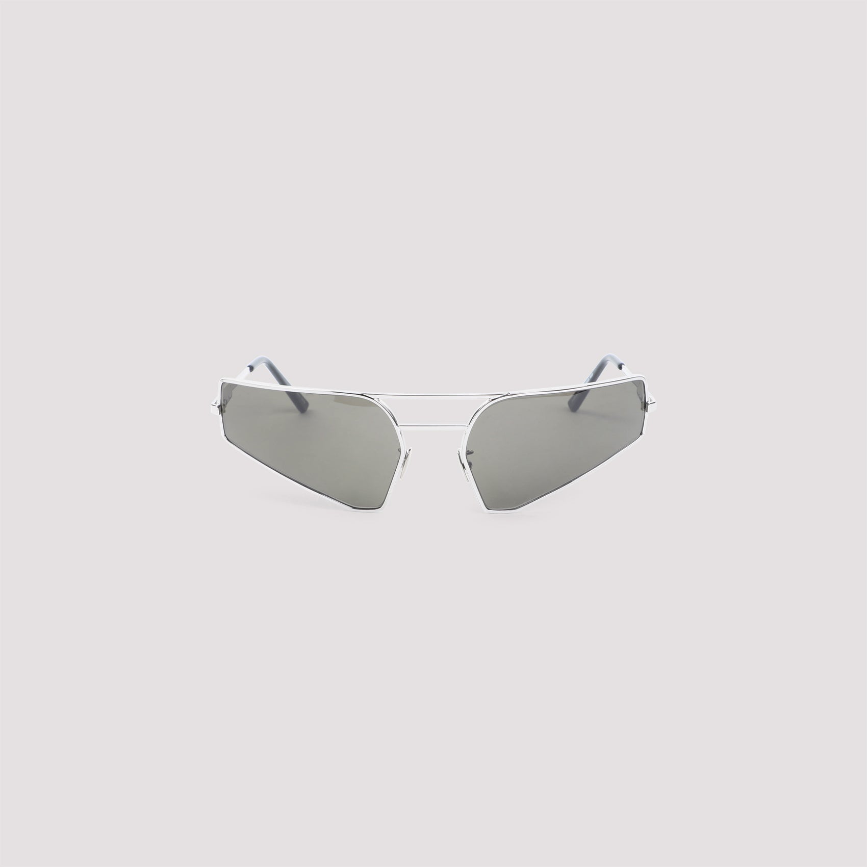 RICK OWENS Prong Silver Sunglasses