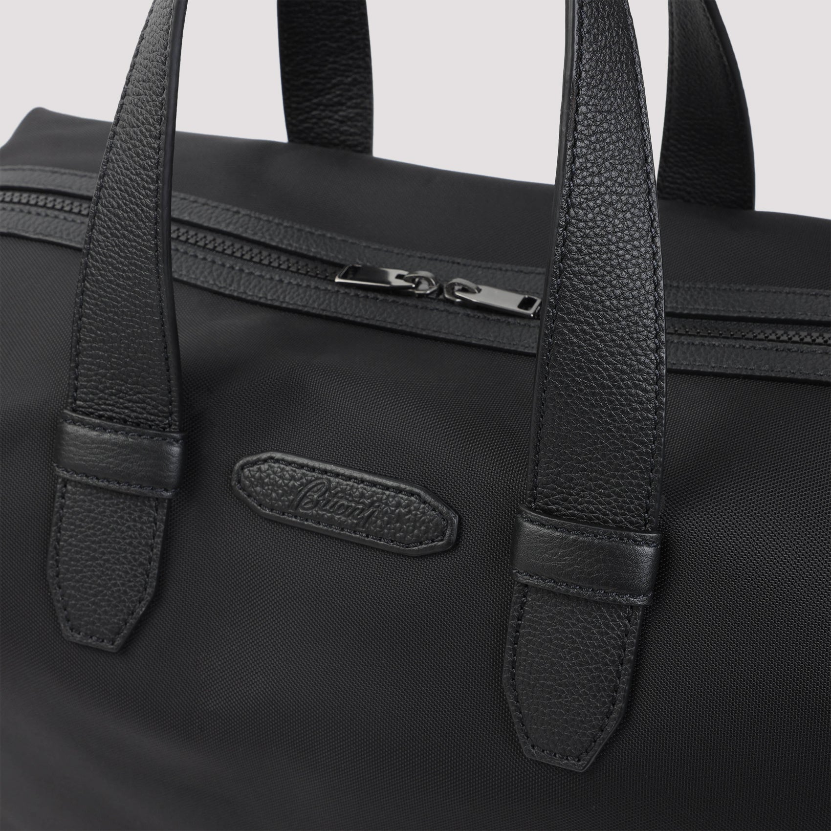 BRIONI Weekend Shoulder Handbag - W:44cm H:32cm D:18cm