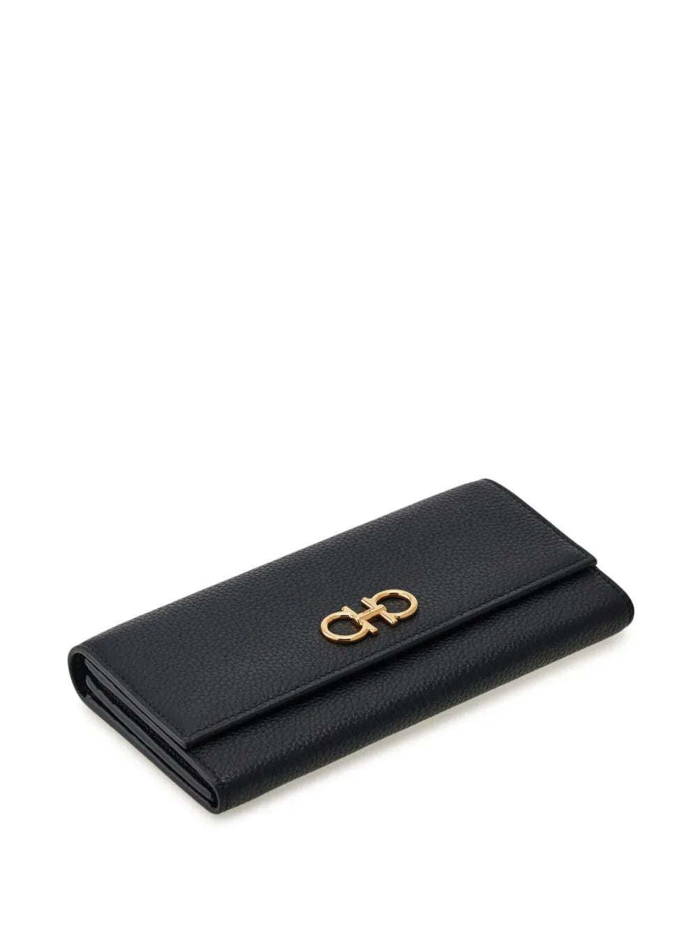 Ferragamo Mini Leather Gancini Hook Wallet