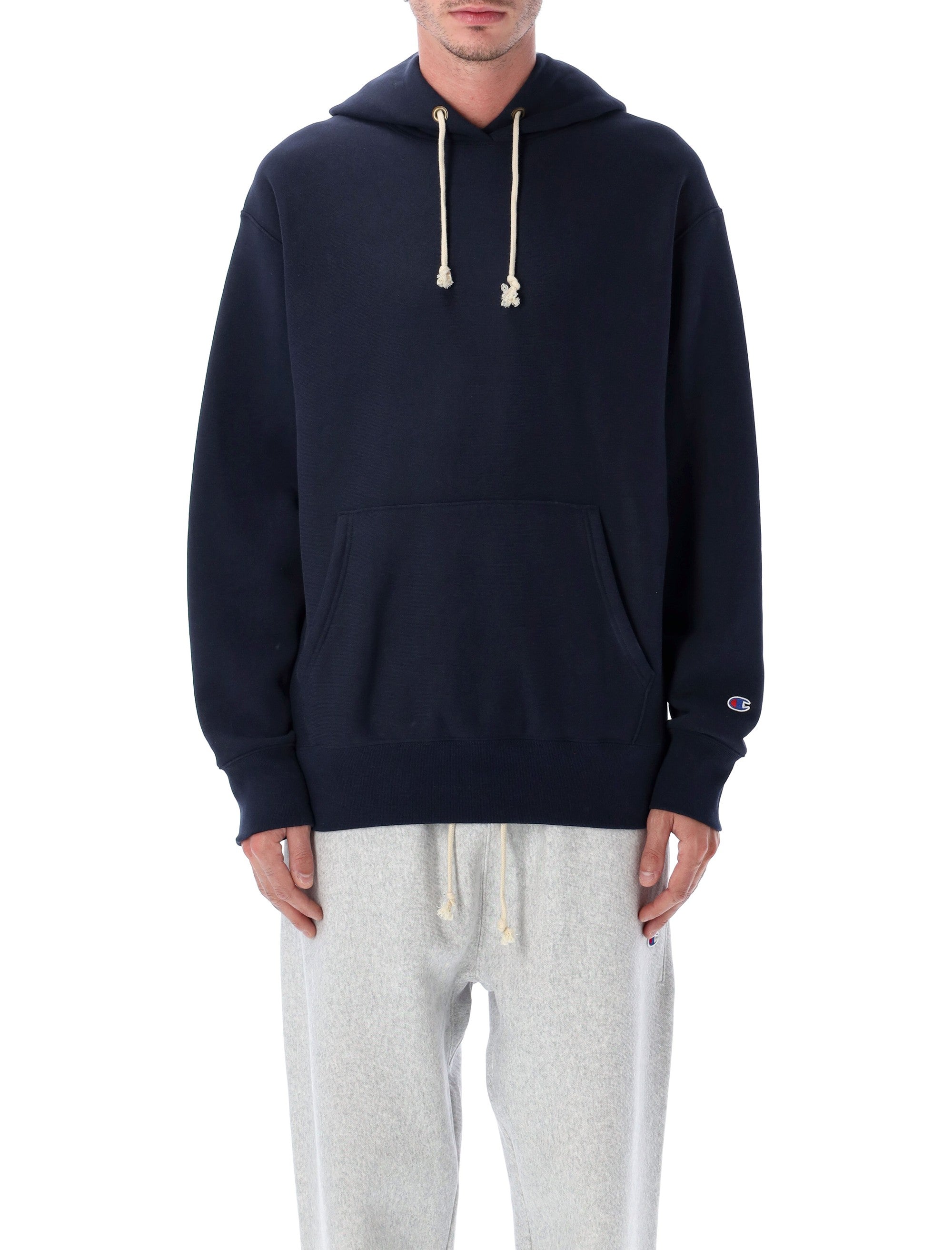 CHAMPION REVERSE WEAVE Men's Mini Reverse Weave Patch Hoodie