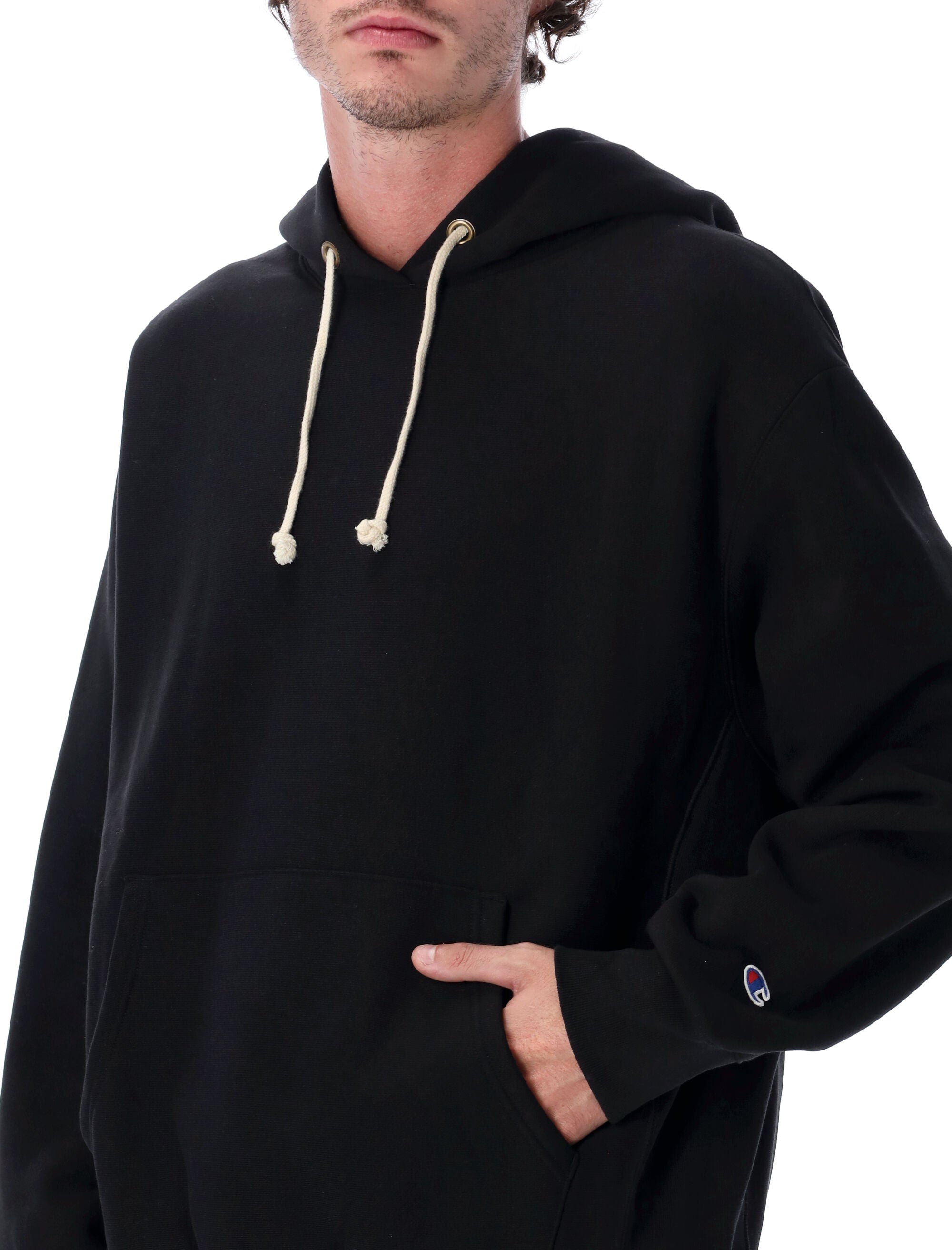 CHAMPION REVERSE WEAVE Classic Reverse Weave Patch Hoodie