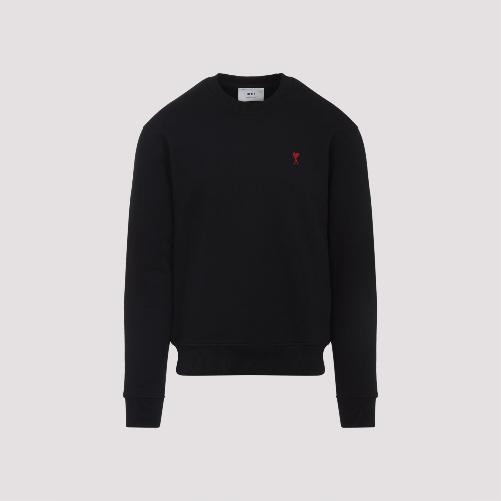 AMI Heart Logo Pullover Sweatshirt