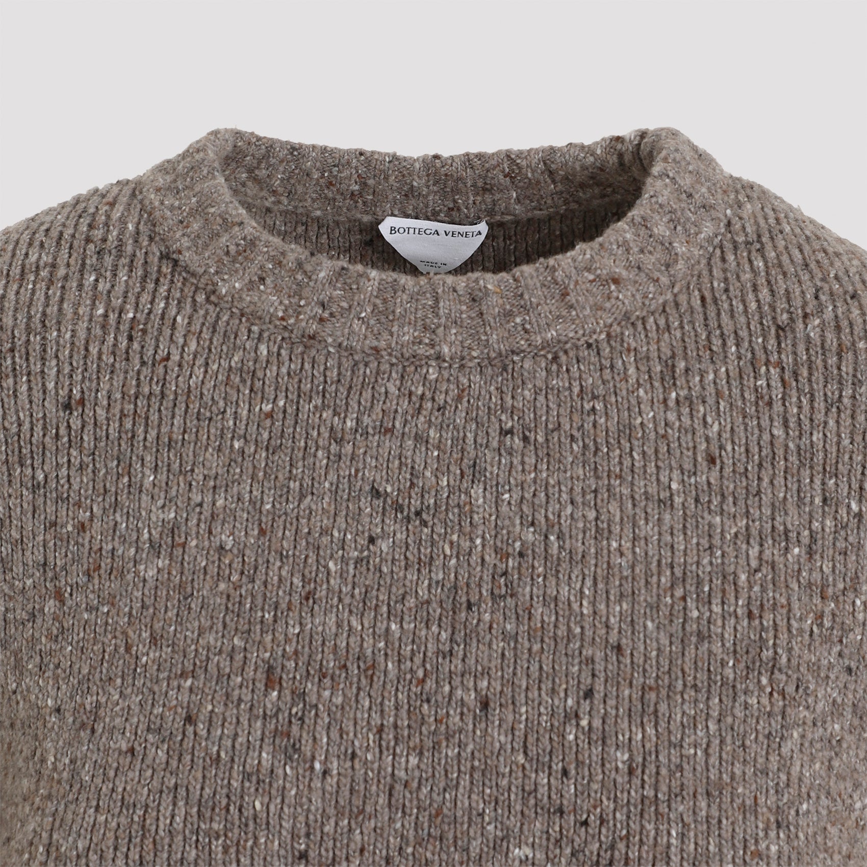 BOTTEGA VENETA Men's Pullover Sweater in Premium Wool Blend
