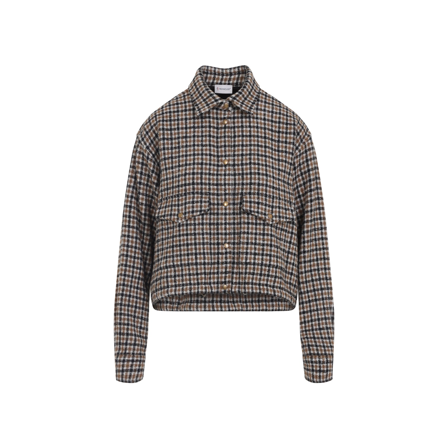 MONCLER Men's Premium Wool Blend Shirt