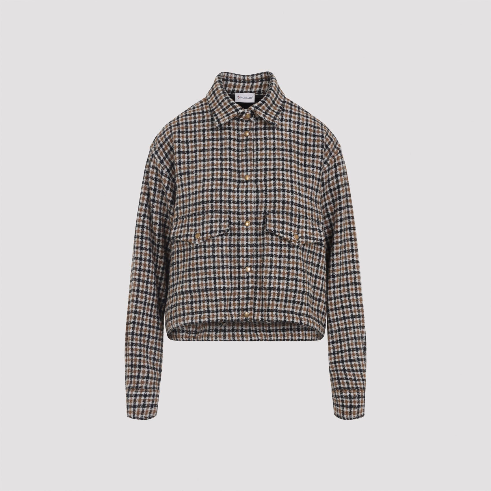 MONCLER Men's Premium Wool Blend Shirt
