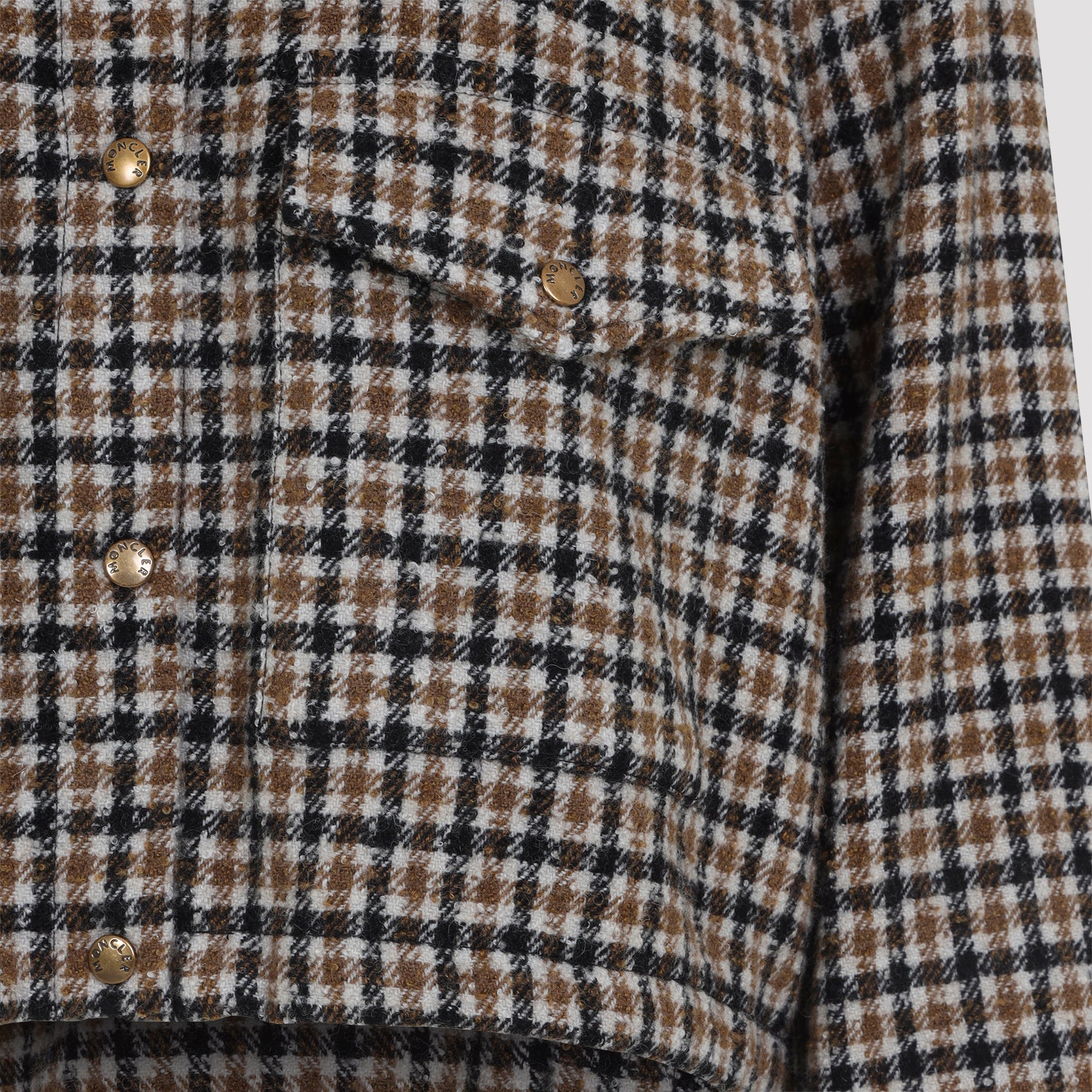 MONCLER Men's Premium Wool Blend Shirt