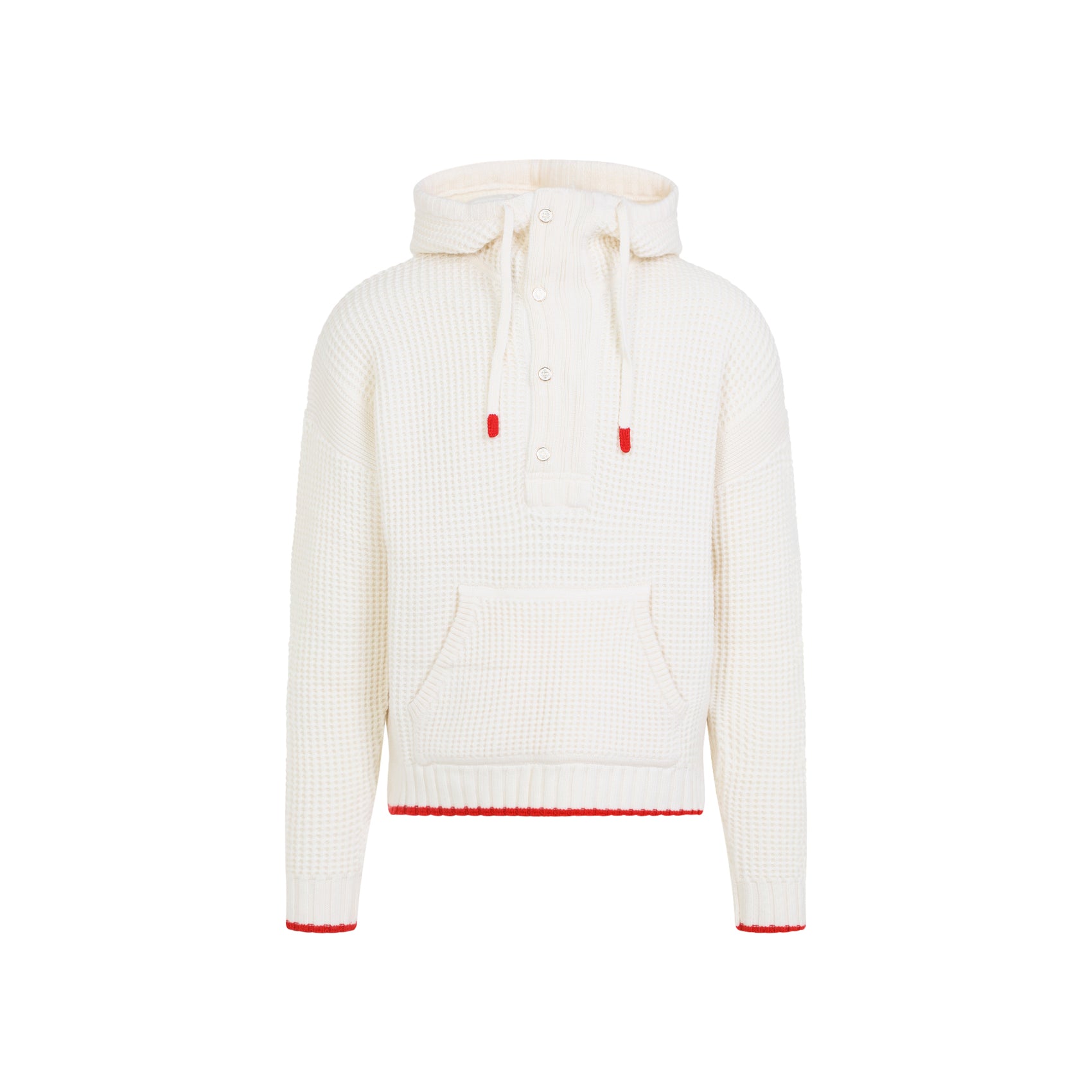 CASABLANCA Waffle Hoodie for Men - FW25 Season