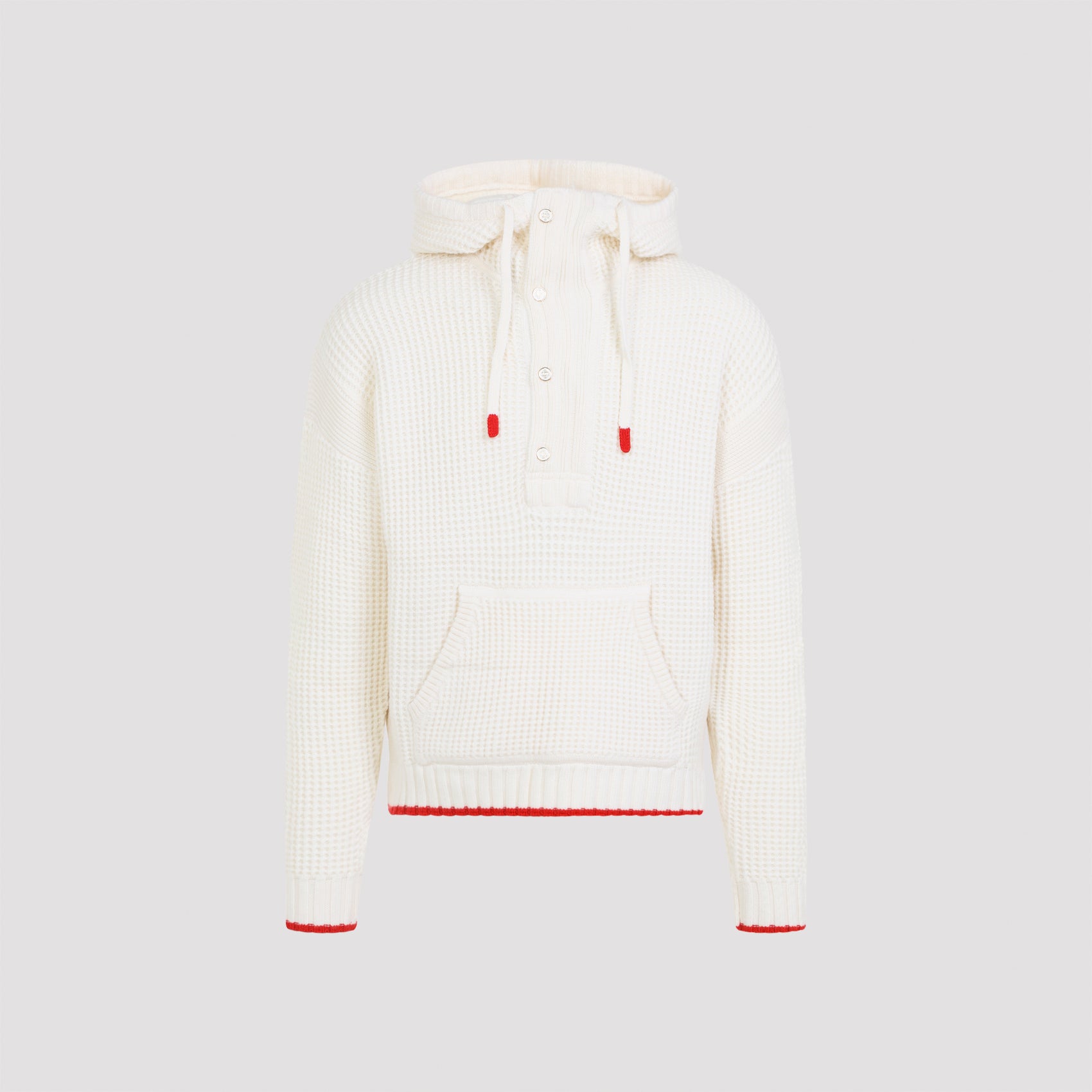 CASABLANCA Waffle Hoodie for Men - FW25 Season