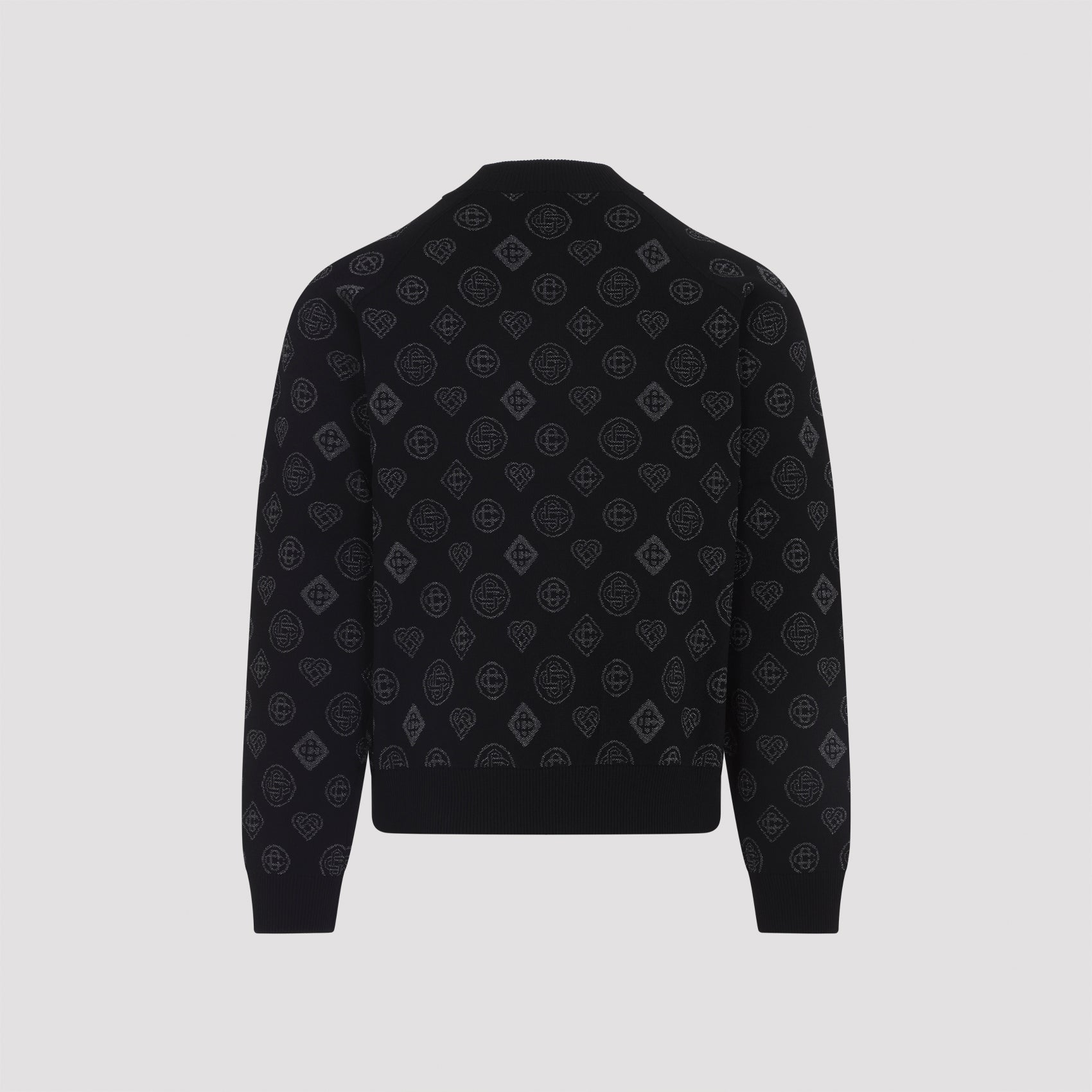 CASABLANCA City Jacquard Bomber Jacket for Men - FW25