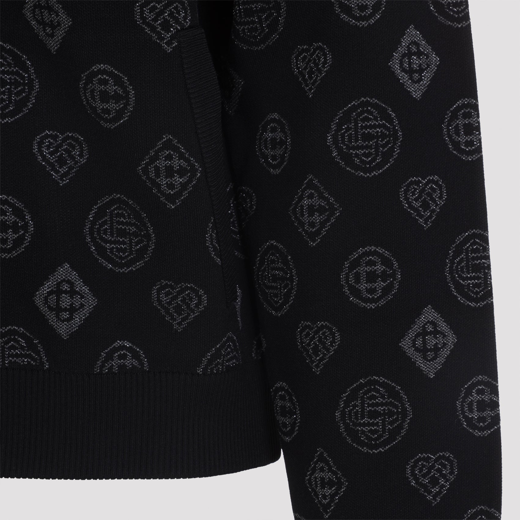 CASABLANCA City Jacquard Bomber Jacket for Men - FW25