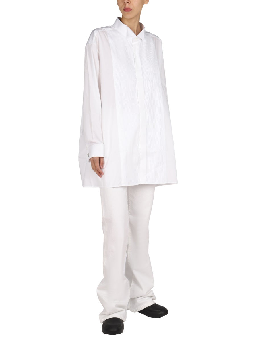 RAF SIMONS Classic Logo Patch Shirt