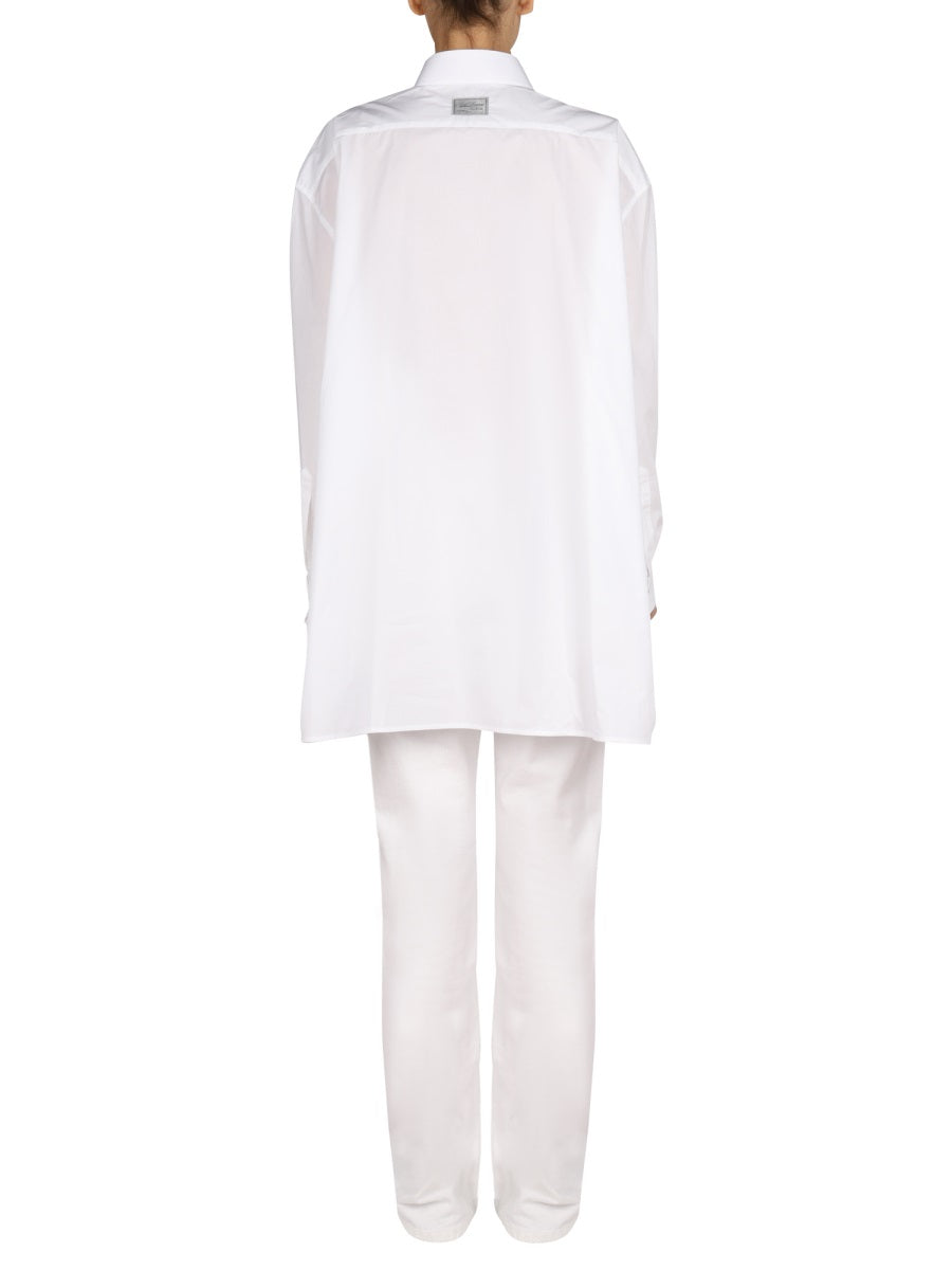 RAF SIMONS Classic Logo Patch Shirt