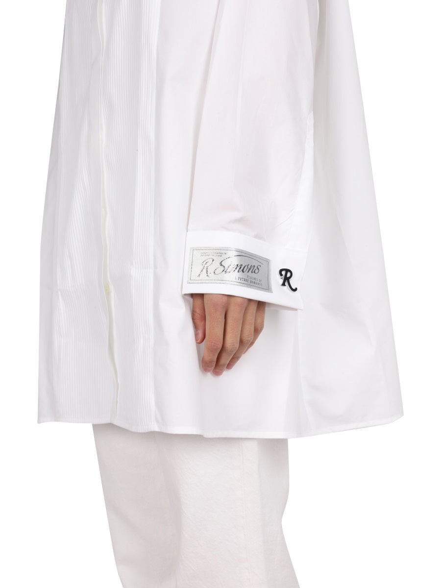 RAF SIMONS Classic Logo Patch Shirt