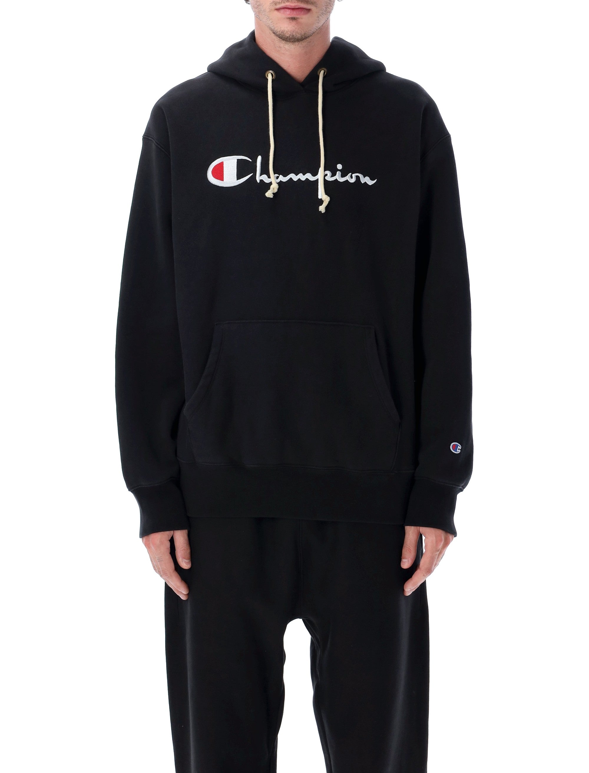 CHAMPION REVERSE WEAVE Men's Cozy Reverse Weave Logo Hoodie