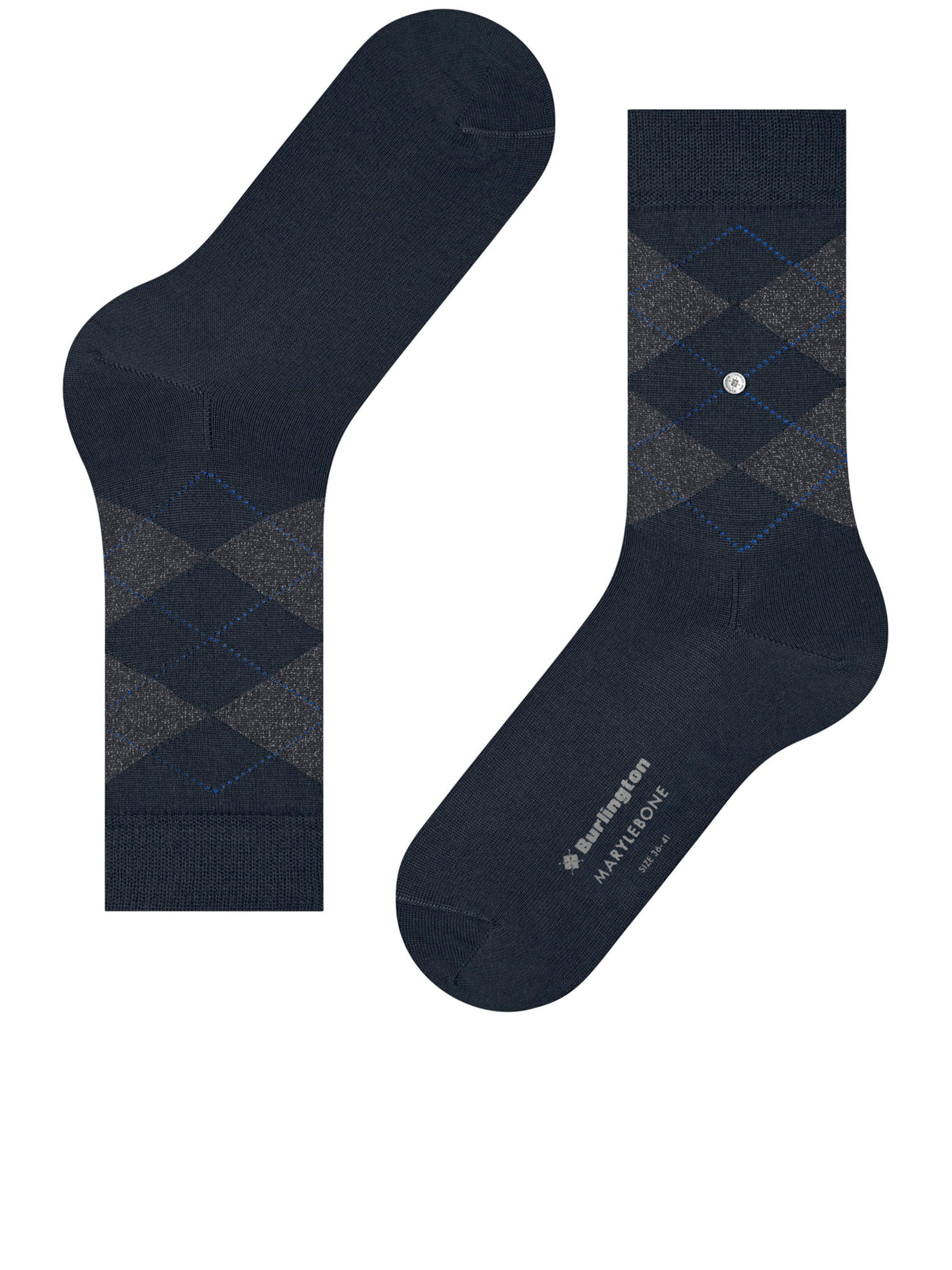BURLINGTON Lurex Knit Socks for Women - FW25 Collection
