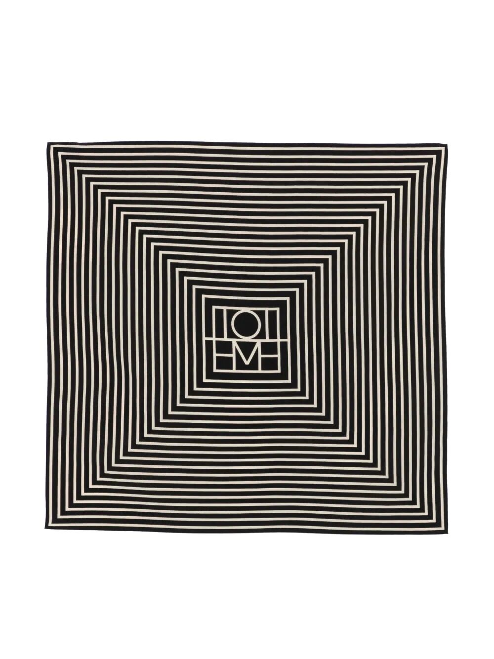 TOTEME Signature Monogram Silk Scarf