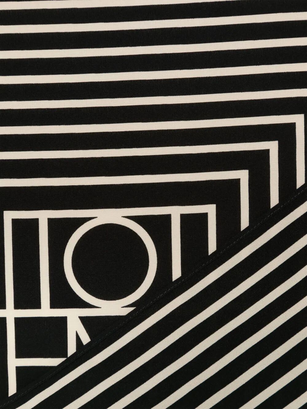 TOTEME Signature Monogram Silk Scarf