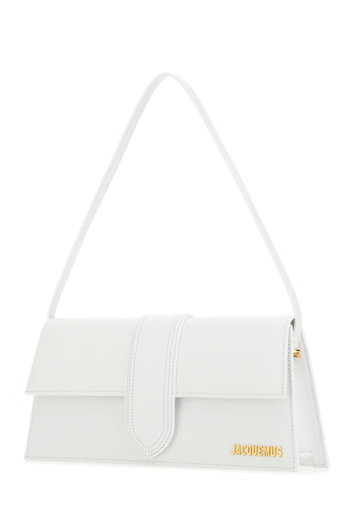 JACQUEMUS Mini Leather Long Shoulder Handbag