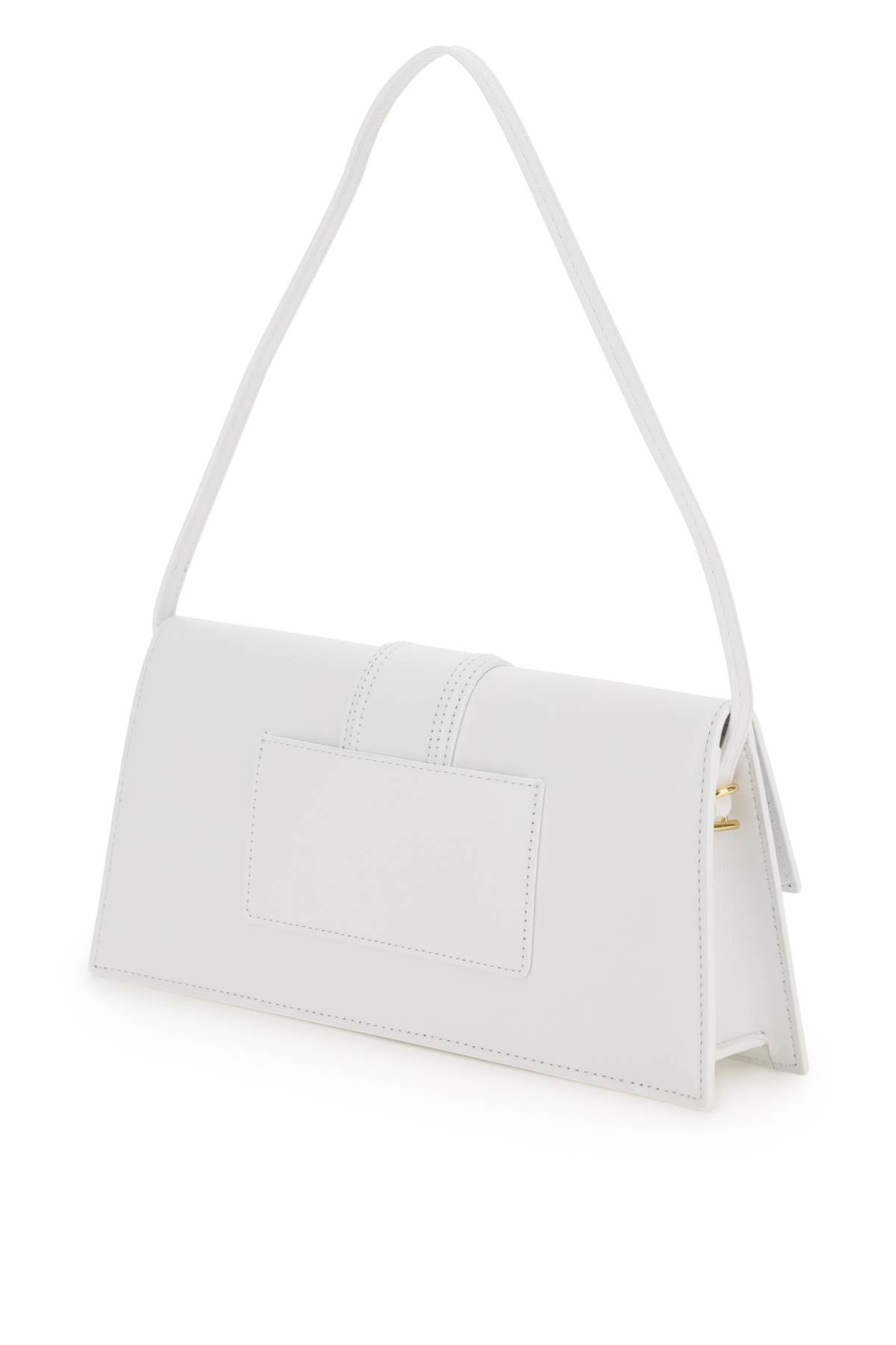 JACQUEMUS Mini Leather Long Shoulder Handbag
