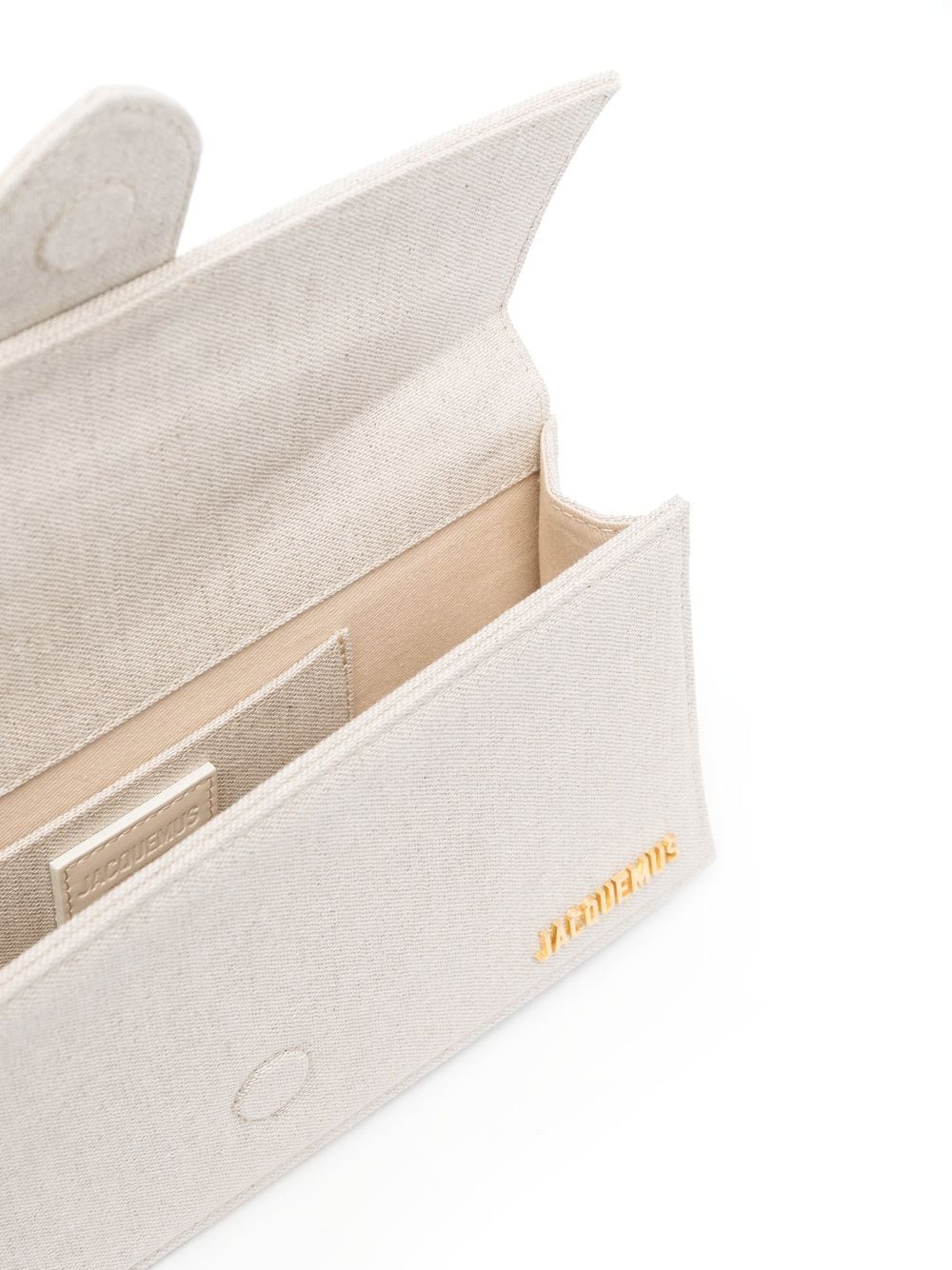 JACQUEMUS Mini Long Leather Shoulder Handbag