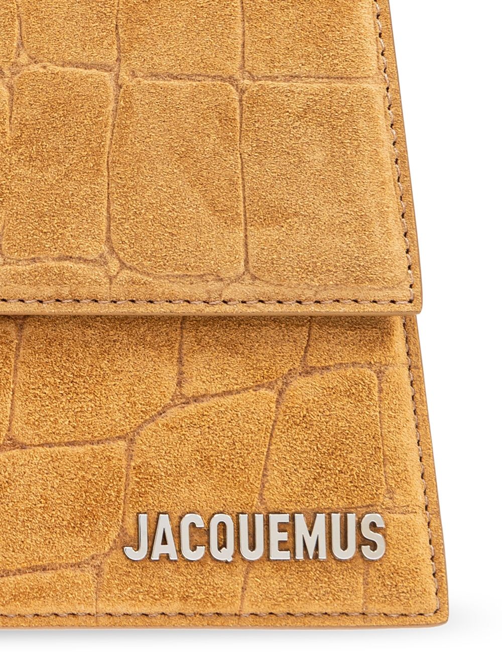 JACQUEMUS Elegant Long Leather Shoulder Handbag
