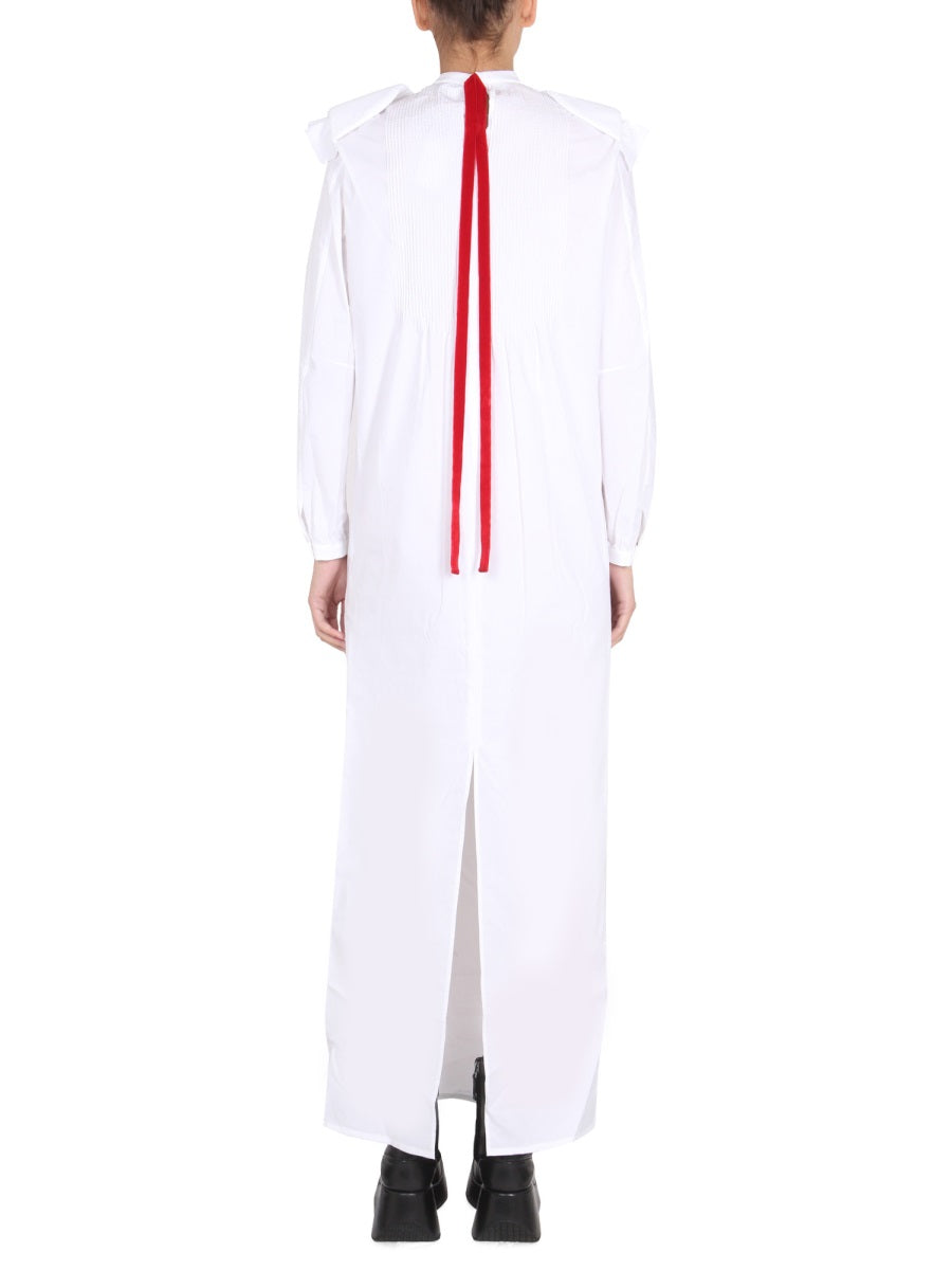 RAF SIMONS Padded Shoulder Shirt Dress