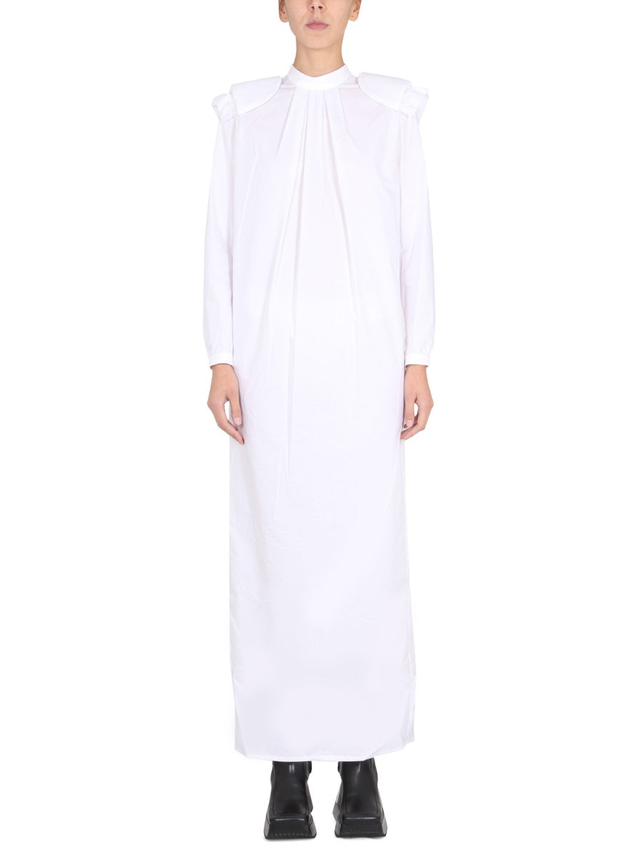 RAF SIMONS Padded Shoulder Shirt Dress