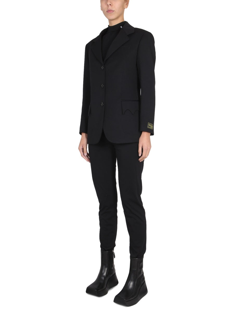 RAF SIMONS Sleek Single-Breasted Mini Jacket for Women