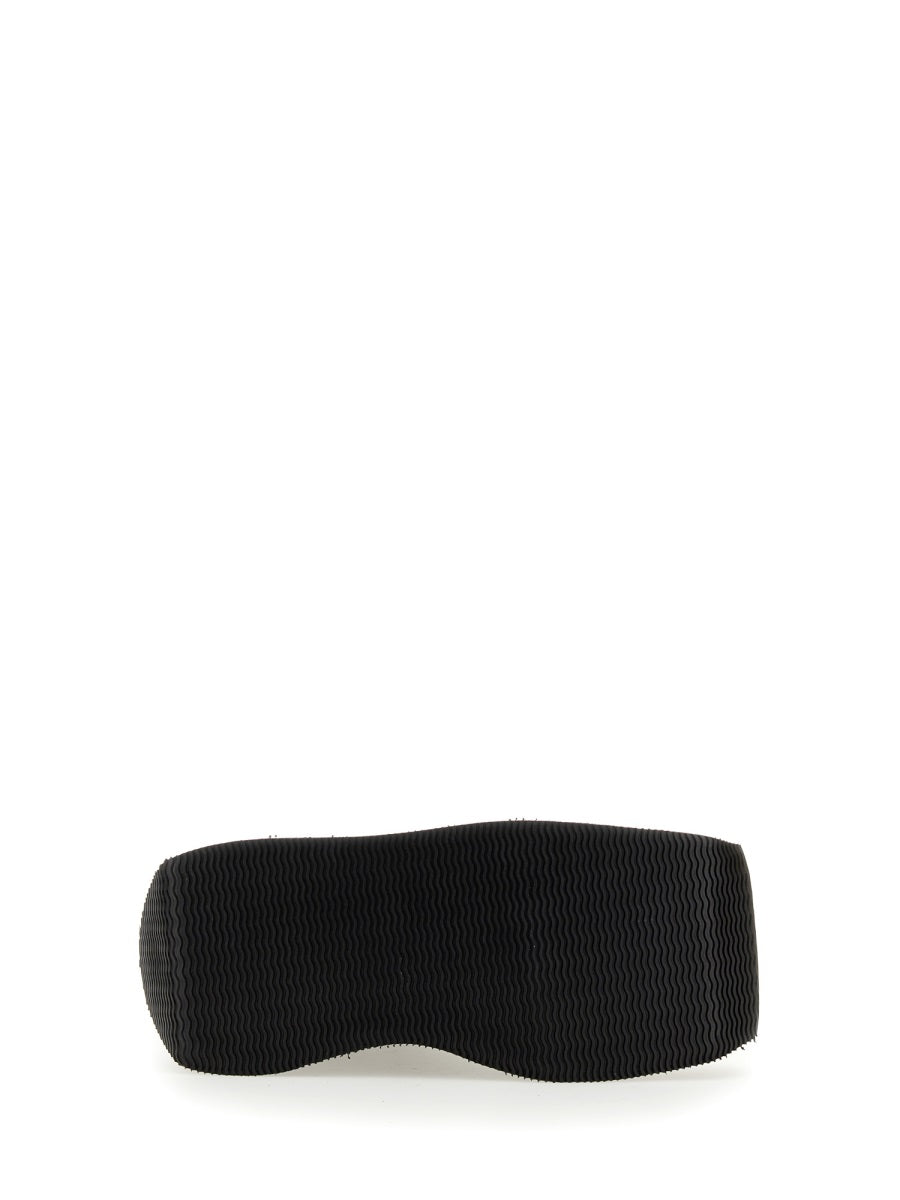 RAF SIMONS Women's Square Toe Ankle Boot with 8.5 cm Heel