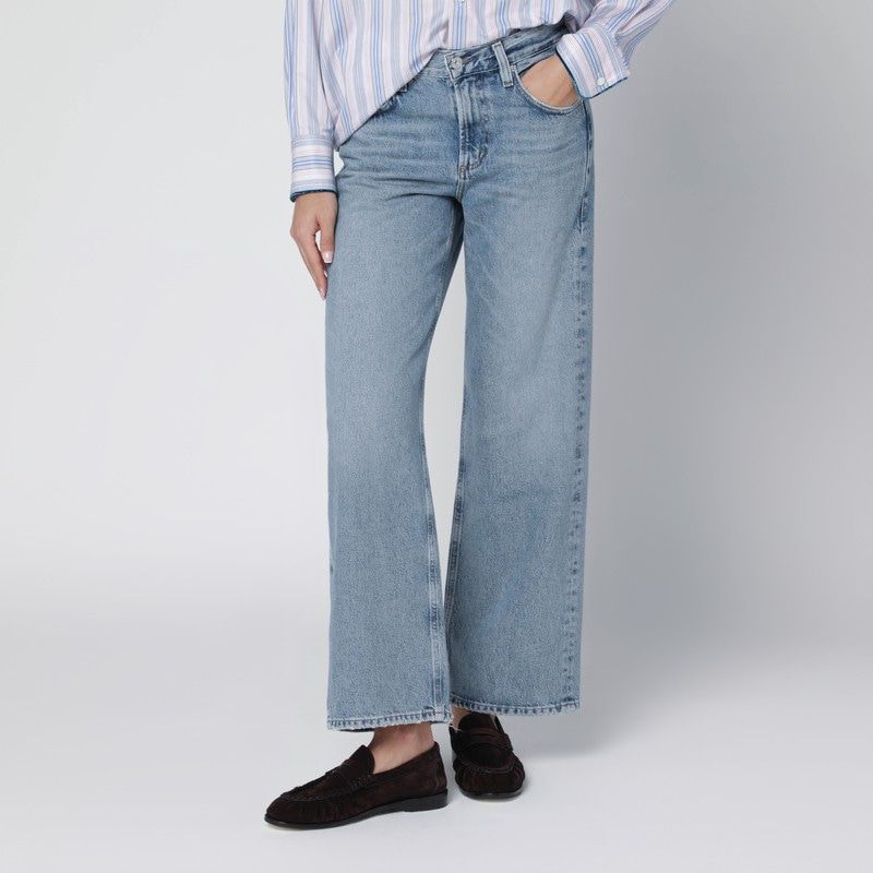 CITIZENS OF HUMANITY Medium Indigo Bijou Straight Jeans