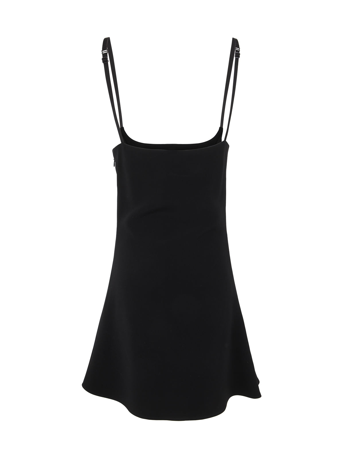 COURREGÈS A-Line Crepe Mini Dress