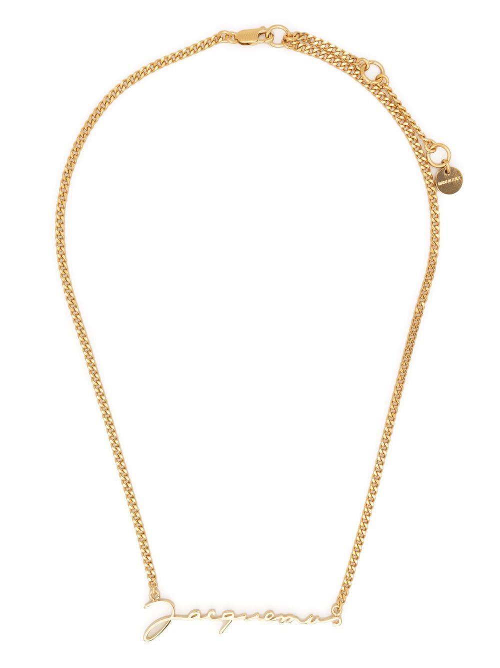 JACQUEMUS Mini Chic Chain Necklace