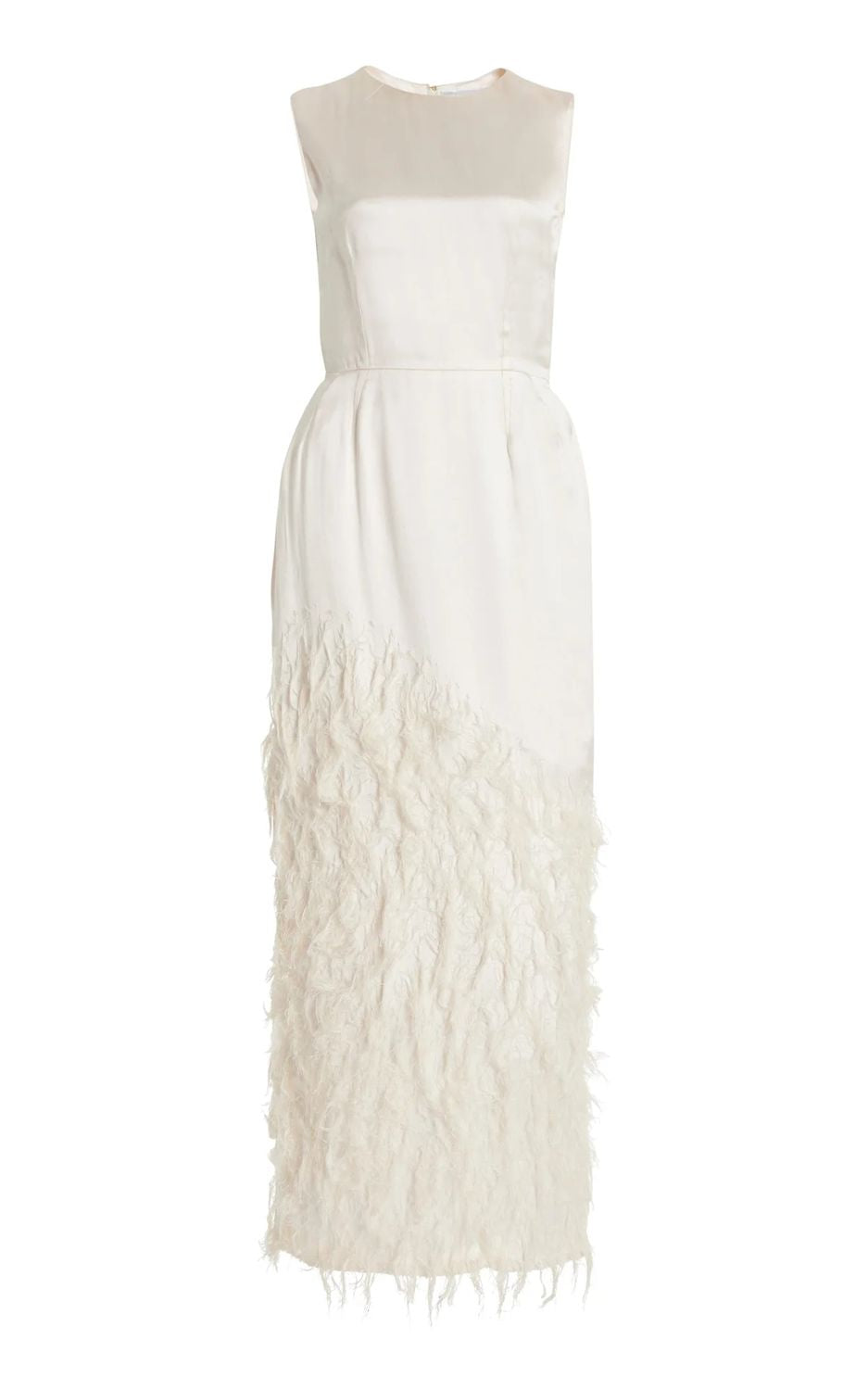 GABRIELA HEARST Feather Mini Dress