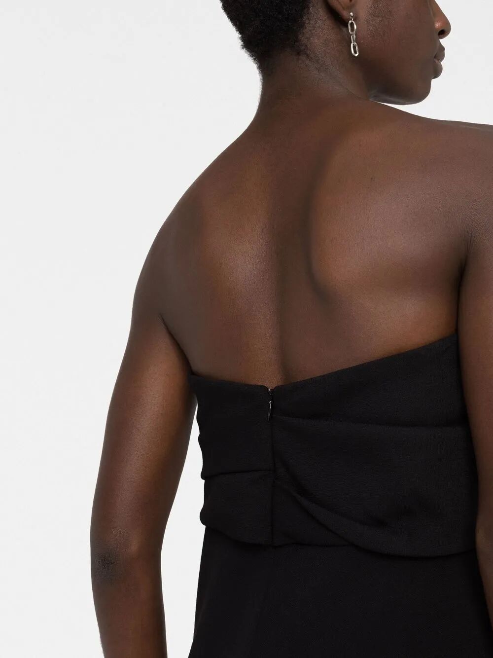 TOTEME Wool Crepe Band Tube Top