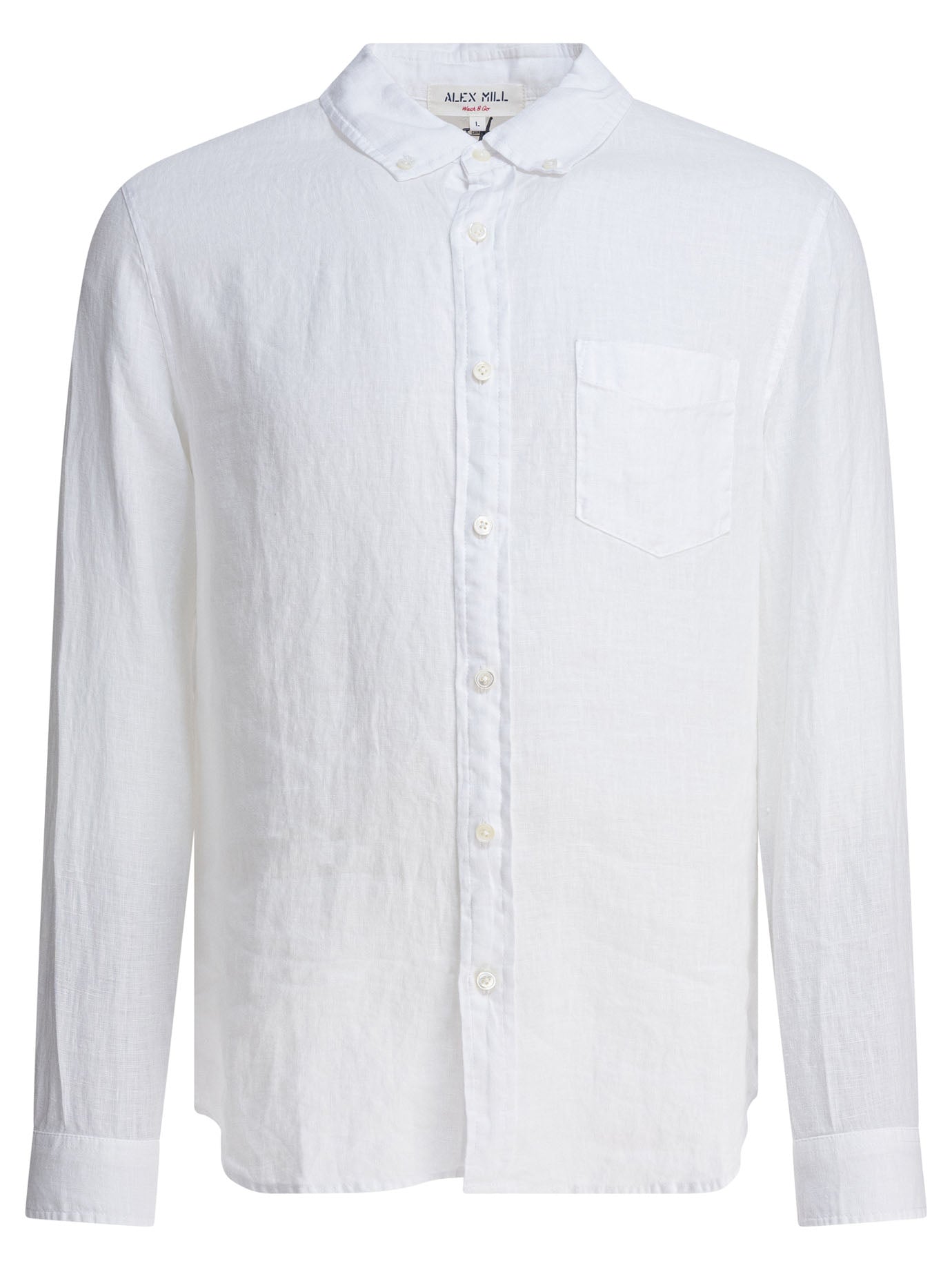 ALEX MILL Classic Linen Shirt for Men