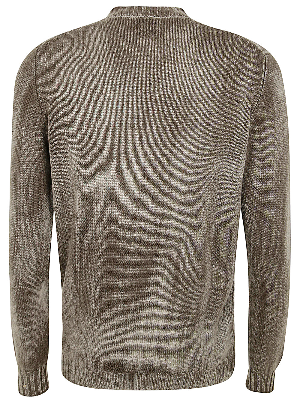 AVANT TOI Tonal Effect Round Neck Off Gauge Pullover