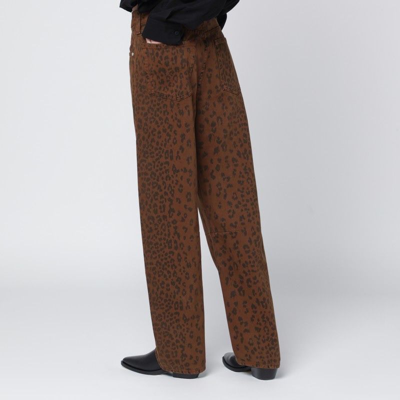 CITIZENS OF HUMANITY Relaxed Miro Jeans with Cheetah Print for Women
