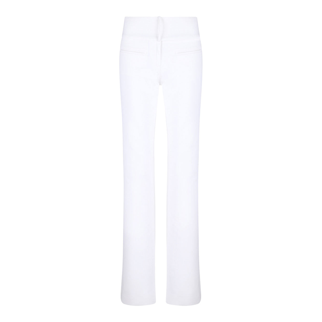 COURREGÈS Heritage Inspired Polyester Trousers for Women