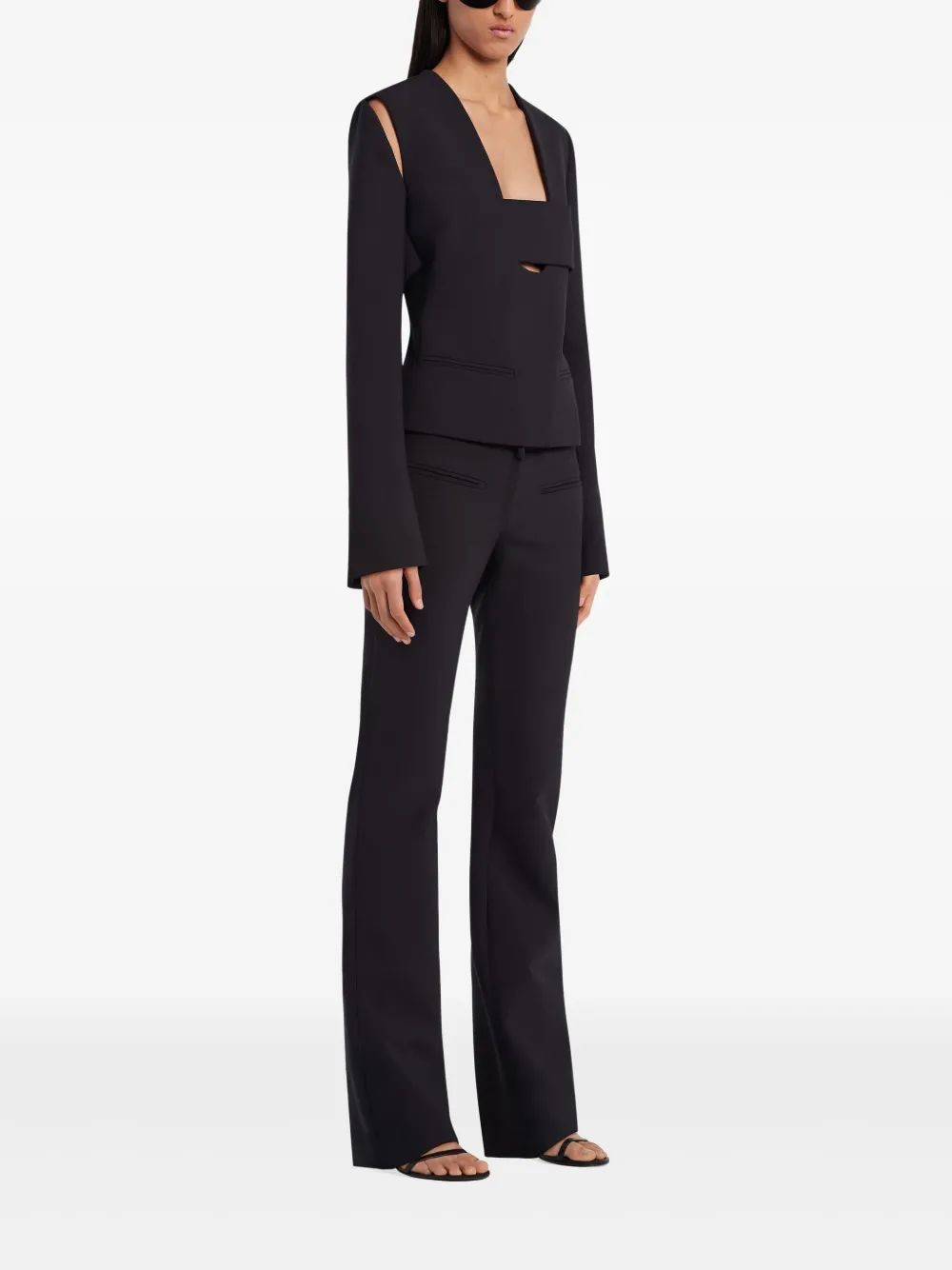 COURREGÈS Infinity Polywool Jacket for Women