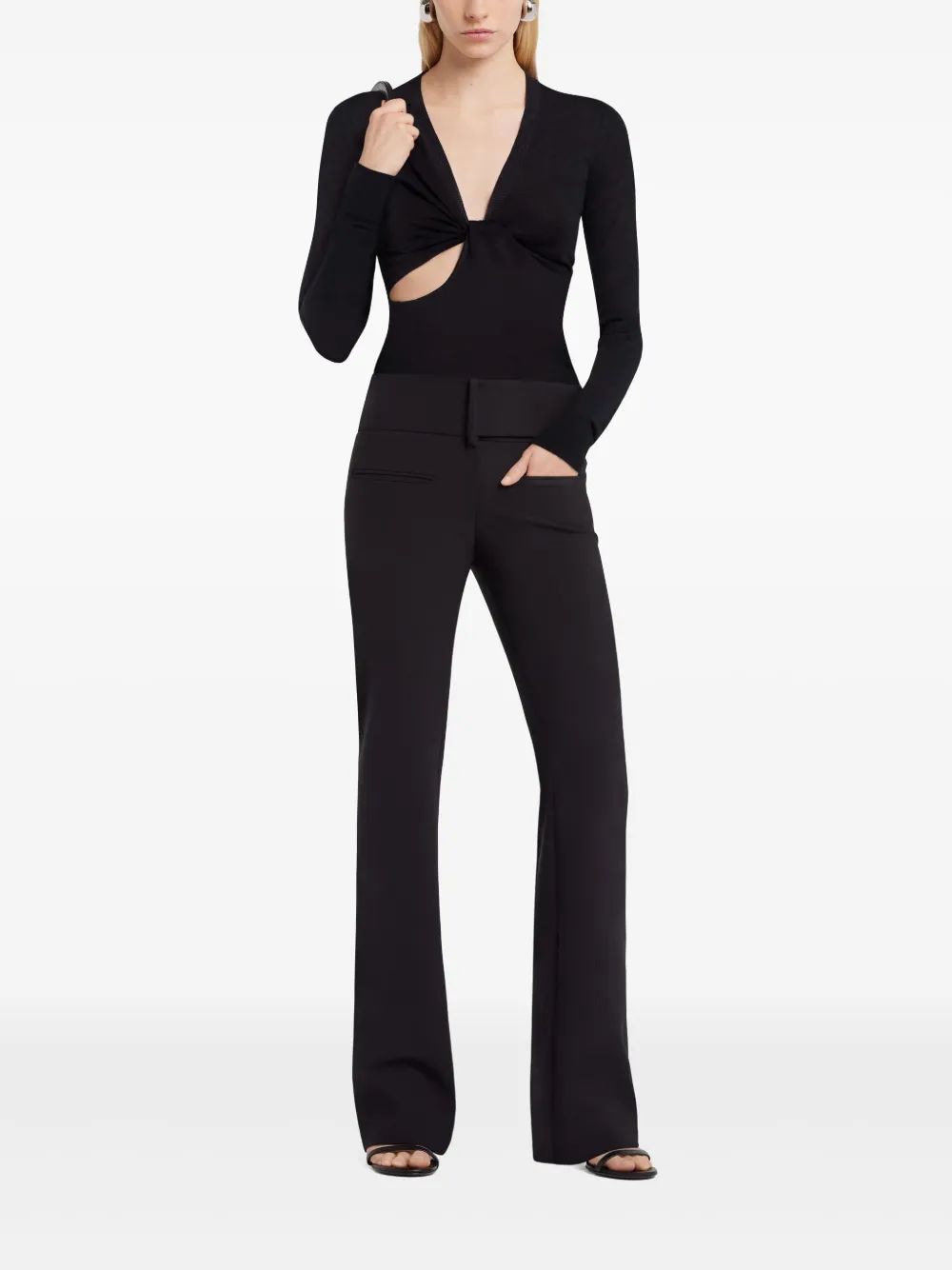 COURREGÈS Twist Light Knit Sweater