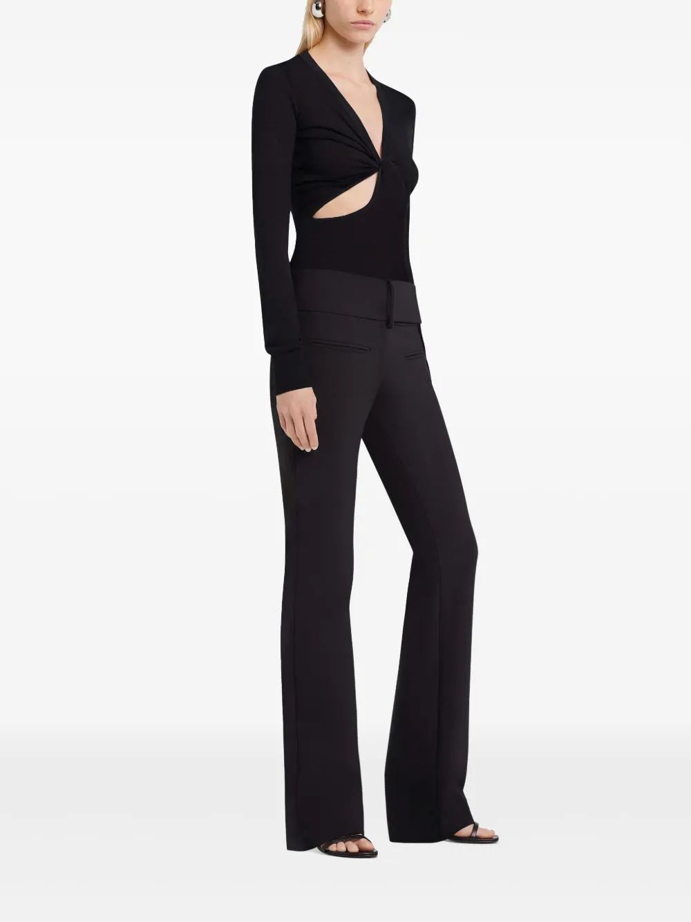 COURREGÈS Twist Light Knit Sweater