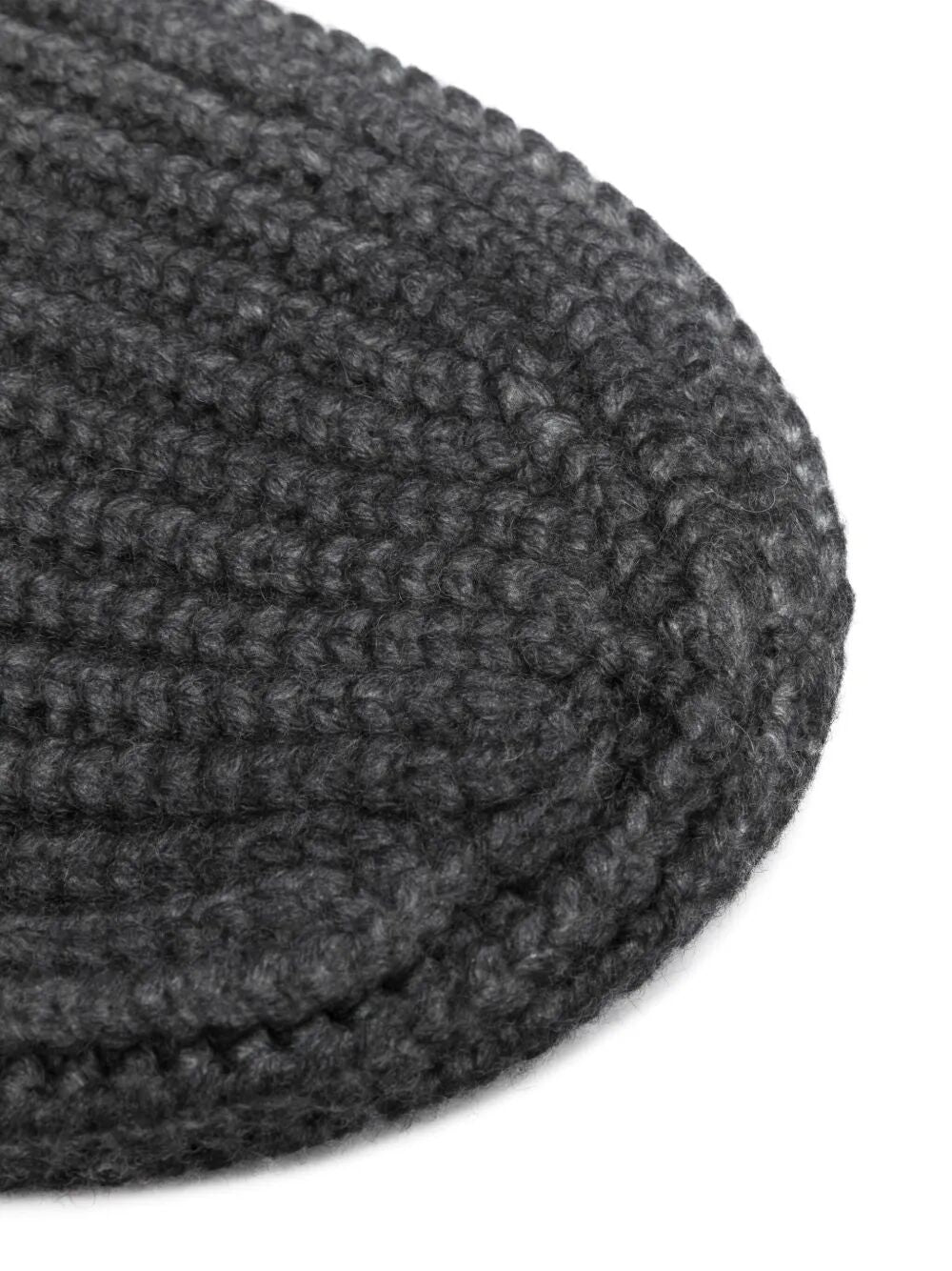 AVANT TOI Hand-Painted Corn Cob Stitch Hat with Destroyed Effect for Men